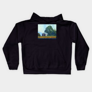 Sunflower Farm - Oil Kids Hoodie